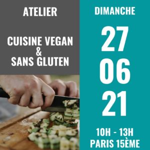 atelier cuisine vegan et sans gluten